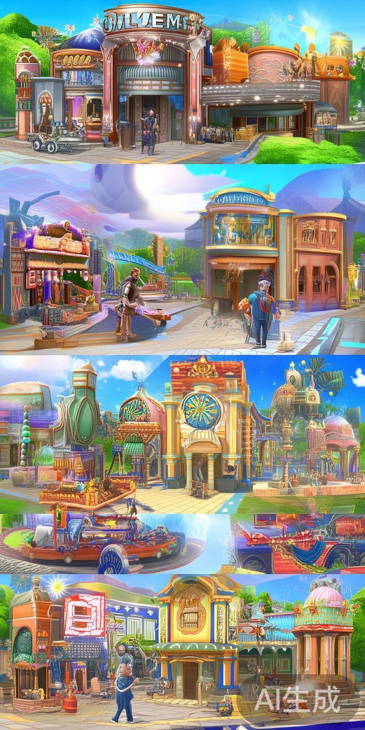 虚拟经营与模拟
玩家可以在游戏内创建和管理自己的